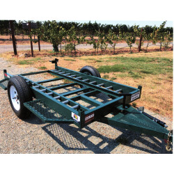 Roll'N Go Two Bin Harvest Trailer